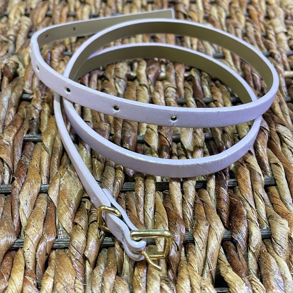 ๐ Lavender JCrew belt - Picture 6 of 14